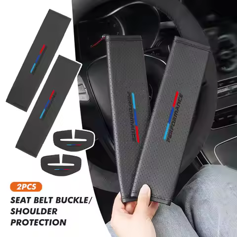 Universal Car Seat Belt Shoulder Protection Pad Accessories For BMW X1 X3 X4 X5 X7 G20 G38 F20 F39 F