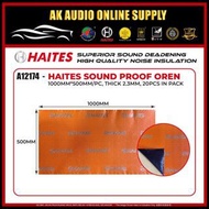 1pcs *** HAITES SOUND PROOF -- Haites High Quality Noise Insulation Superior Sound Deadening - A1217