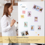 guli 10pcs 3.8x2.5in Magnetic Picture Frames Mini Photo Set for Refrigerator Locker Office Kitchen C