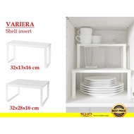 IKEA-VARIERA Shelf insert, white