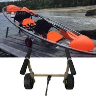 [Baoblaze] Kayak Trolley with Support Stand Kayak Carrier Cart Kayak Carrier Kayak Cart for Carrying Kayaks Paddle Boards Transport