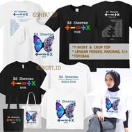 [PREMIUM] ED SHEERAN T-Shirt - Ed Sheeran Concert Crop Top 2024
