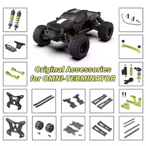 RLAARLO Original Parts for OMNI-TERMINATOR 1/10 RC Model Car Monster Truck Accessories Gifts