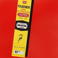 Feather - Hi-Stainless Double Edge Razor Blades, 200 Blades