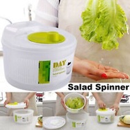 Salad Spinner Washer Dryer Drainer Crisper Strainer For Washing Drying Leafy Vegetables