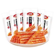 衛  龍 大麵筋 小辣棒 風吃海帶 火Yao辣   條 大辣棒 親嘴豆皮 辣    條 零食