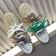 Miumiu530nb Dây Giày Dashiki AGAN Hợp Tác Retro Trắng Màu Kim Cương Màu Nâu Nhạt Mềm Và Dây Giày Tho