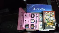 PSV PSVita 主機 + 21件遊戲片 + 收藏盒、包 (二手九成新-詳細請看內文)不拆賣