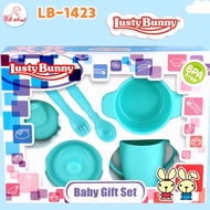 LB-1423 Feeding Set Gift 6pcs Baby Feeding Utensils Baby Feeding Equipment Color TOSCA