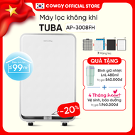 Máy lọc không khí Coway Tuba AP-3008FH | Diện tích 99m2 | Loại bỏ bụi mịn PM 0.03 tiết kiệm điện thí