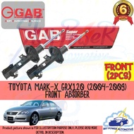 TOYOTA MARK X GRX120 (2004-2009) GAB SUPER GAS SHOCK ABSORBER FRONT 2PCS
