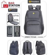 PRESIDENT 17.5 INCH 20L LAPTOP BACKPACK Original SCHOOL, COLLEGE, WORK, TRAVEL, OUTDOOR BACKPACK FOR