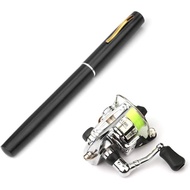 Lixada Fishing Rod Reel Combo Mini Pen Fishing Pole Kit Telescopic Fishing Rod Spinning Reel Combo K