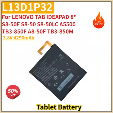 High Quality Tablet Battery L13D1P32 3.8V 4290mAh for LENOVO TAB IDEAPAD 8" S8-50LC S8-50F S8-50 A55