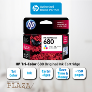 HP 680 Original Ink Advantage Cartridge ( Tri-color / Black )