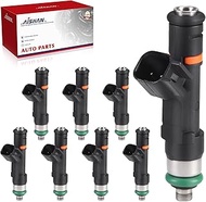 8PCS Fuel Injectors 4 Holes Compatible with Ford F150 Heritage Lobo 5.4L V8 2004 Replace# ‎028015800