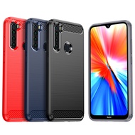 Xiaomi Redmi Note 9 8 8A 8T 9A 9C 9T 9S Pro Max Case Carbon Fiber Soft TPU Shockproof Back Cover Cas