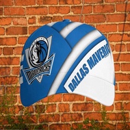 NBA Custom All-Over Print Baseball Cap, Limited Edition Official Team Crest & Iconic Blue-White Stri