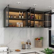 Wall Cupboard Top Cabinet Bathroom Set Balcony Bedroom Locker Closet Wall Cabinet Cabinet Kitchen Wall Mounted Glass