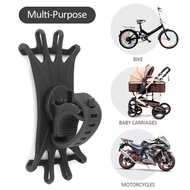 SILICONE BIKE HOLDER HANDLEBAR MOTORCYCLE PHONE HOLDER BIKE PHONE HOLDER BICYCLE PHONE HOLDER MOTOR 