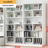 ตู้หนังสือ ชั้นวางหนังสือ ตู้เก็บของ ชั้นวางของโชว์ ชั้นหนังสือ ตู้สีขาวมินิมอล ตู้หนังสือมินิมอล ตู