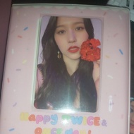 OFFICIAL TWICE MINA TASTE OF LOVE FLOWER PHOTOCARD