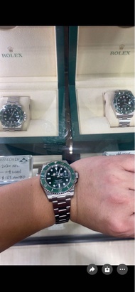 Rolex 勞力士 GMT-Master II 及 Submariner 綠水鬼手錶