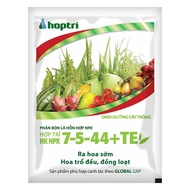 250g Phân bón lá Hợp Trí NPK 7-5-44+TE RA HOA SỚM HOA TRỔ ĐỀU ĐỒNG LOẠT NUÔI TRÁI SẦU RIÊNG CÀ PHÊ T