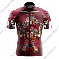 NEW CYCLING Mexico Cycling Jersey Retro Lightweight Men Bicycle Dresses Summer Short Sleeve Aero Bike Shirt cycling top