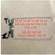 New for HP 14-CK-CF 14S-DK-DP-CF 1 245 246 G8 TPN-I135 I136 screen LCD hinges