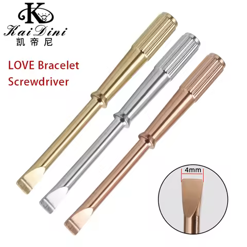 Applicable For Cartier LOVE Series Bracelet Screwdriver Wide Version 4mm Titanium sSteel Tool Access