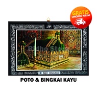 POSTER POTO BINGKAI KAYU MAKAM ROSULULLAH NABI MUHAMMAD SAW / POSTER NU / POSTER ULAMA / POSTER HABAIB / POSTER ISLAMI / WALLDECOR / HIASAN DINDING / DEKORASI RUANGAN