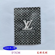 Black glossy Aluminum foil bag 5 * 7 diamond foil bag Half Step Upward Sealed Moisture-Proof bag Tea