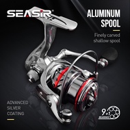 SEASIR OER Ultra Light Aluminum Shallow Spool Spinning Fishing Ree Freshwater Saltwater