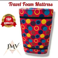 Foam Travel Mattress Foam Bed Dura Foam Size 1 inch size 30x75, 36x75, 42x75, 48x75, 54x75, 60x75