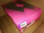 [Ap187] Lotto樂得 #230 螢光粉紅色鞋盒{包裝盒/球鞋紙盒(只有盒子，沒有物品)
