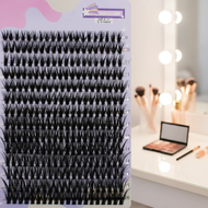 40D-Faux Eyelashes 280 Clusters 0.07mm D Curl 9-16mm Natural Eyelash Extension