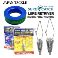 SURECATCH Lure Retriever 125g / 250g / 500g / 750g / 1000g With 25m / 50m Rope Lure Saver Recovering