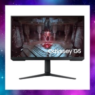 MONITOR (จอมอนิเตอร์) SAMSUNG ODYSSEY G5 LS27CG510EEXXT - 27" VA 2K 165Hz FREESYNC PREMIUM มีกล่อง ประกัน4/2026