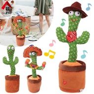 Musical Dancing Cactus Toy USB Singing and Dancing Cactus Electric Plush Cactus Doll SHOPCYC9543