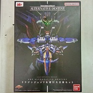 (葵興樂聲9樓門市現貨) 全新（Bandai） SMP ALTERNATIVE DESTINY 勇者凱撒 神龍噴射機 & 超巨大合體套裝 盒不完美