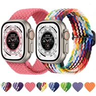 ETXWoven nylon strap For Apple watch Ultra 49mm 8 7 45mm 41mm Breathable comfort bracelet For iwatch 6 5 4 3 SE 44mm 42mm 40mm band