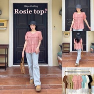 7days Clothing-Rosie Top Korean Doll Sleeve Shirt