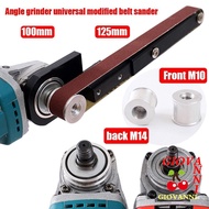 GIOVANNI Angle Grinder Belt Sander, Abrasive Belt Sander Grinder Sand Belt|Mini Polishing DIY Modified Electric Belt Sander Grinder Modification Tool