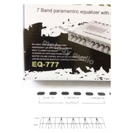 Preamp / Parametric Equalizer Embassy Eq - 777 (7 Band)