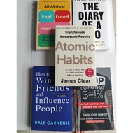 [Original] Atomic Habits 5 Book Combo: Habits, Productivity and Stop Sabotaging Yourself MR BOOK Ser