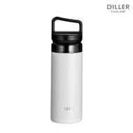 [ส่งจากไทย] Diller Thermo Flask 400ml MLH9126 กระติกเก็บความเย็น/ร้อนฝาหมุนยกดื่มพร้อมตัวกรอง สแตนเล