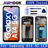 New Tested For Samsung Galaxy A14 5G LCD Display A146U A146P Touch Screen Digitizer For Samsung A14 