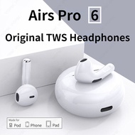 🎁 Original Product + FREE Shipping 🎁 ️NEW Original Air Pro 6 TWS Wireless Headphones Fone Bluetooth Earphones Mic Pods In Ear Earbuds Earbuds sport Headset For Xiaomi