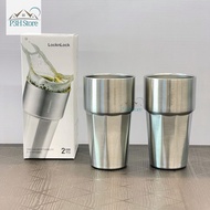 Combo 2 ly giữ nhiệt LocknLock One Can Beer Tumbler 600ml mỗi ly LHC4275S01 P3HStore
